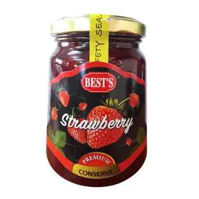 Best Strawberry Fruit Jam Conserve 450 gm